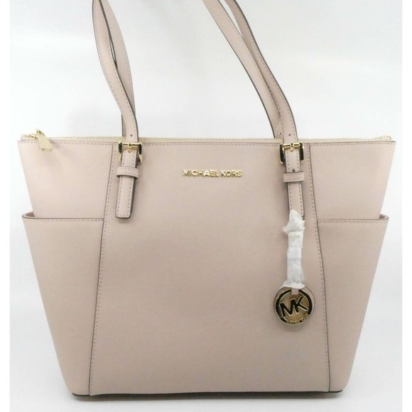 New Michael Kors Jet Set East/West Saffiano Leather Tote $198.00 - Picture 7 of 9